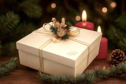 Gift package  Bianco